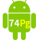 Aplicativo 74Pg para Android