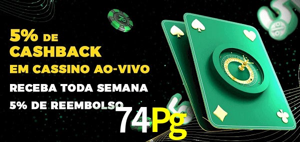 Promoções do cassino ao Vivo 74Pg
